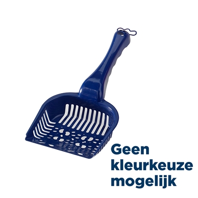 EBI Kattenbakschep PAW Kunststof - Makkelijk verwijderen van ontlasting - Compact