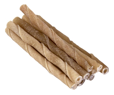 PETSNACK Kauwsnack Snack Twisted Stick - Buffelhuid, Ondersteunt tandverzorging, Natuurlijk - Naturel - 50x12,5 cm